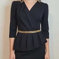 Robe elea Robe chic noir