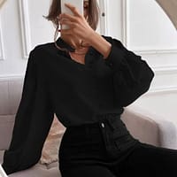 blouse-chic-a-boutons_noir_6793be5a99b86 Blouse femme noire ou bleue boutons élégants manches longues