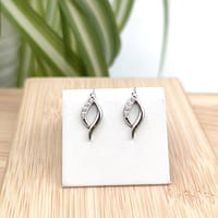 boucle-d-oreille-strass-sertir-en-acier-inoxydable boucles d'oreille en acier inoxydable