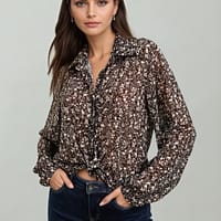 chemise-fluide-en-mousseline-a-imprime-fleuri_noir chemisier femme fluide mousseline imprimé noie fleuri