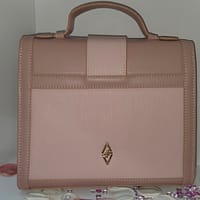 sac chic poudré dos Sac à main rose poudré femme avec bandoulière