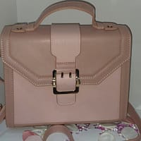 sac chic poudré face Sac à main rose poudré femme avec bandoulière