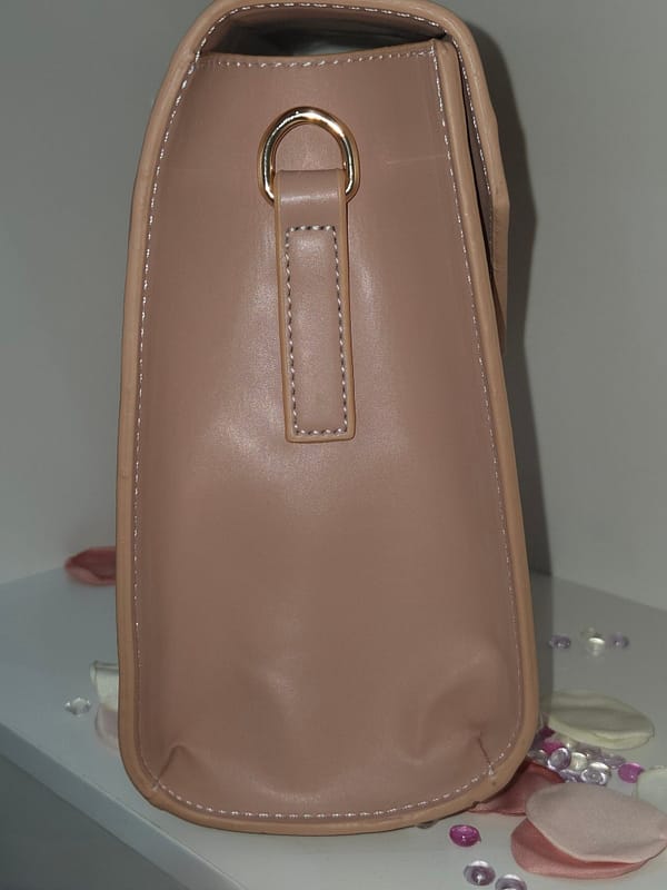 sac chic poudré coté Sac à main rose poudré femme avec bandoulière