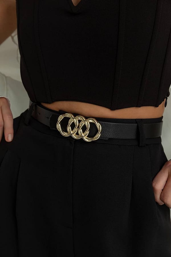 ceinture femme à boucle dorée ceinture femme à boucle dorée