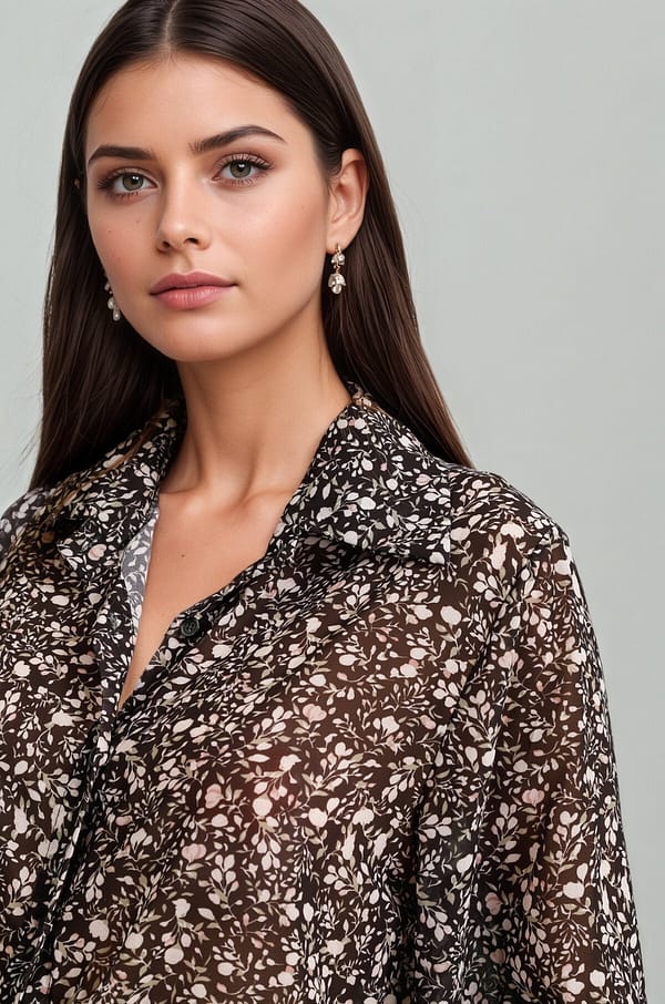 chemise-fluide-en-mousseline-a-imprime-fleuri_noir_683427355f8ff Blouse légère imprimé fleuri noir Taille unique